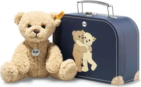Steiff Ben Teddybär im Koffer 21cm beige