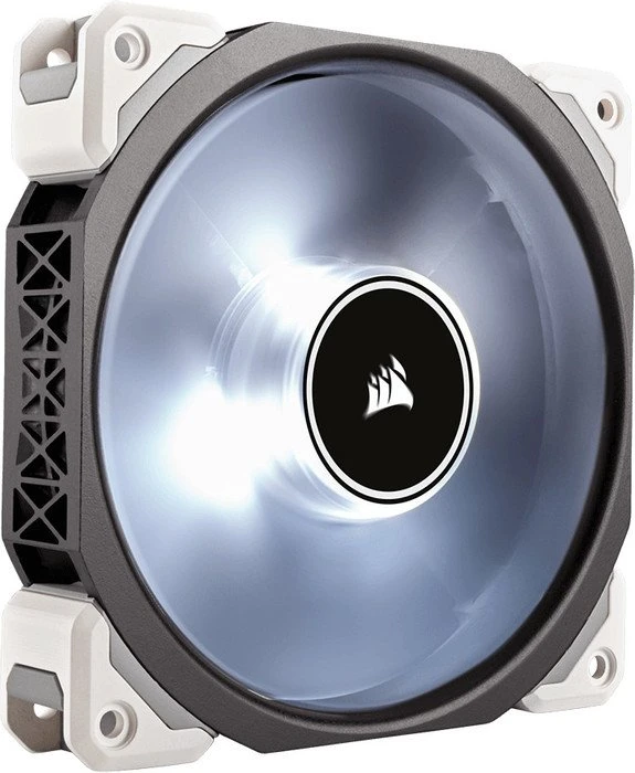 Corsair ML Series ML120 PRO LED White Premium Magnetic Levitation Fan, 120mm