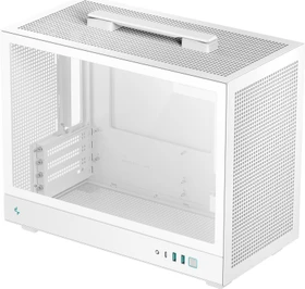 DeepCool CH160 Plus WH, weiß, Glasfenster (R-CH160-WHNGM0-G)