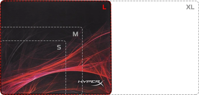 HP HyperX Fury S Pro Gaming Mousepad Large, Speed Edition