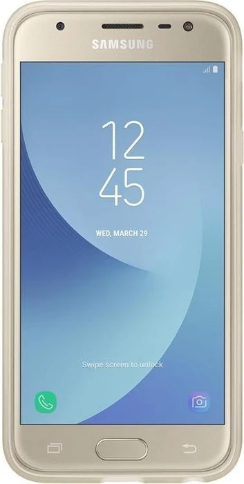Samsung Jelly Cover für Galaxy J3 (2017) gold