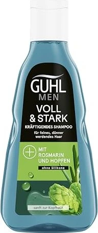 Guhl Men Voll & Stark Shampoo, 250ml
