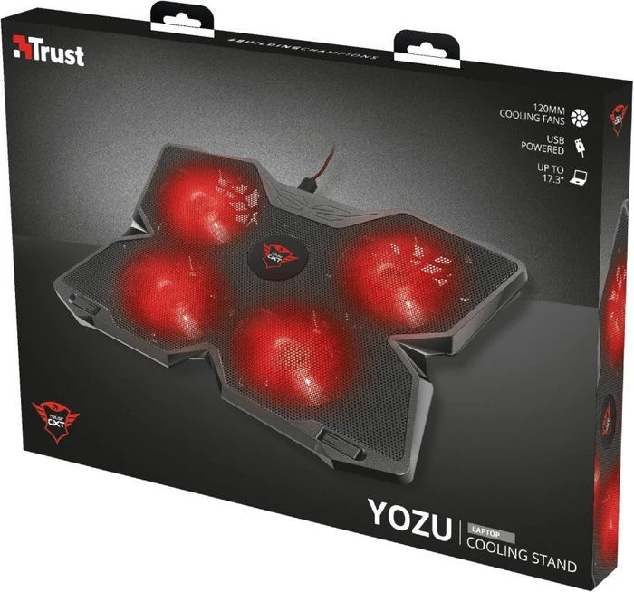 Trust Gaming GXT 278 Yozu, Notebook-Stand/Notebook-Kühler