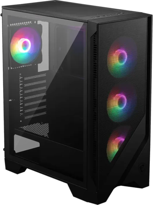 MSI MAG Forge 120A Airflow, Glasfenster