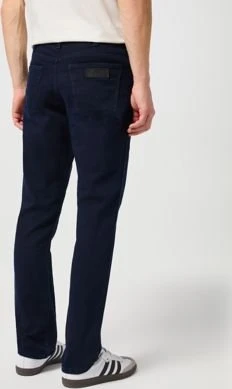 Wrangler Greensboro Low Stretch Jeans black back (Herren)