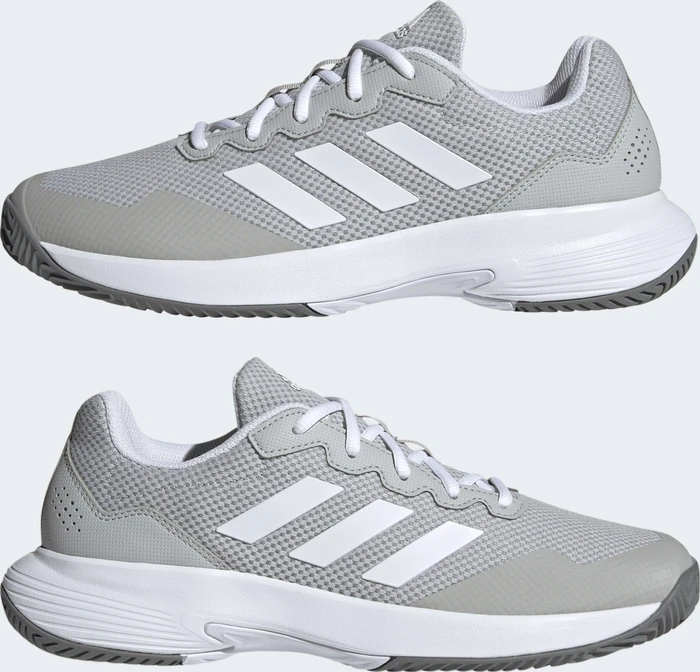 adidas Gamecourt 2.0 grey two/cloud white/grey three (Herren)