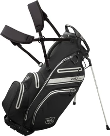 Wilson Exo Dry Standtasche Golftasche black/charcoal/silver