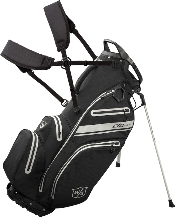 Wilson Exo Dry Standtasche Golftasche black/charcoal/silver