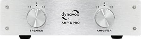 Dynavox AMP-S PRO Verstärker/Boxen-Umschalter silber