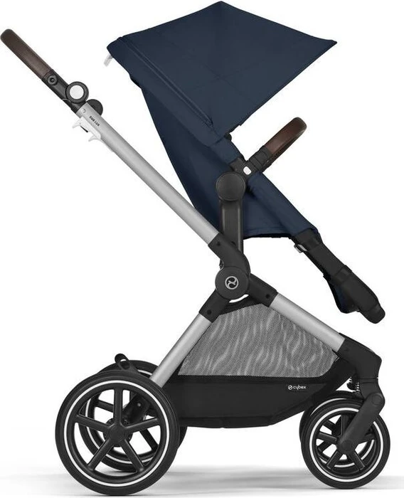 Cybex Eos Lux 2in1 Silver Frame ocean blue