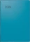 Brunnen Taschenkalender Modell 731 Wochenkalender 2024, 100x140mm, Kunststoff-Cover, petrol, 72 Blatt Vorschaubild