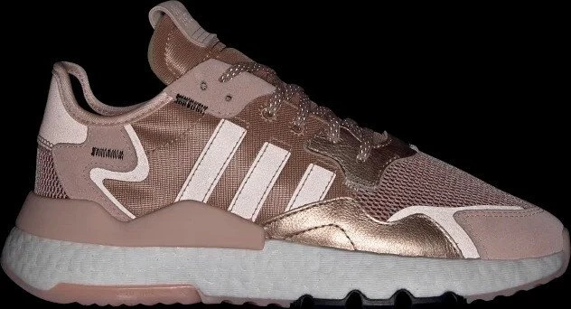 adidas Nite Jogger rose gold metallic/vapour pink/core black (Damen)