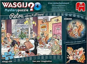 Jumbo Wasgij Retro Mystery 4 Live-Unterhaltung!