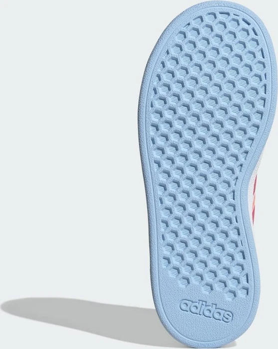 adidas Grand Court Lifestyle Tennis Lace-Up cloud white/pulse magenta/glow blue (Junior)