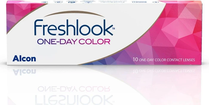 Alcon FreshLook One-Day Color Farblinse green, -8.00 Dioptrien, 10 Stück
