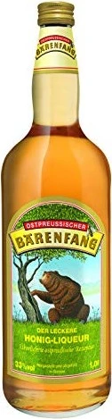 Ostpreussischer Bärenfang Honig Liqueur 1l