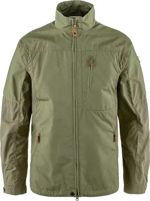 Fjällräven Övik Stencollar Funktionsjacke green/light olive (Herren)