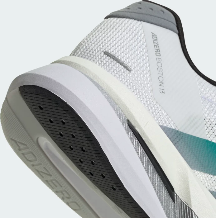 adidas Adizero Boston 13 cloud white/pure teal/grey (Herren)
