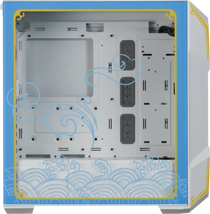 Cooler Master MasterBox TD500 Mesh V2, weiß/bunt, Glasfenster