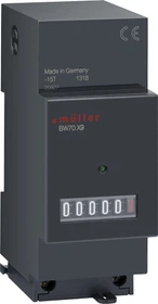 Hugo Müller Betriebsstundenzähler BW 70.29 24 V 50-60 Hz