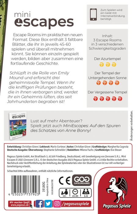 MiniEscapes - Das Mysterium des Verlorenen Kultes