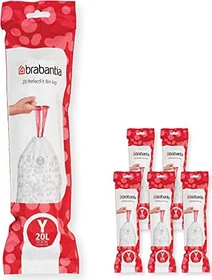 Brabantia PerfectFit Müllbeutel Typ Y 20l, 120 Stück