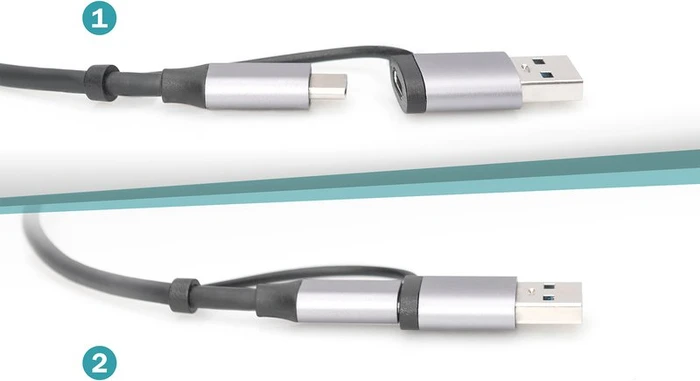 Digitus 2.5G Adapter LAN-Adapter, RJ-45, USB-C 3.0 [Stecker]