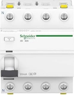 Schneider Electric Fehlerstrom-Schutzschalter Acti9-iID 4-polig 40A 30mA Typ A