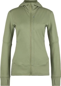 Icebreaker Merino Quantum 260 Zip Hoodie lichen green (Damen)