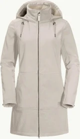 Jack Wolfskin Windy Valley Funktionsmantel winter pearl (Damen)