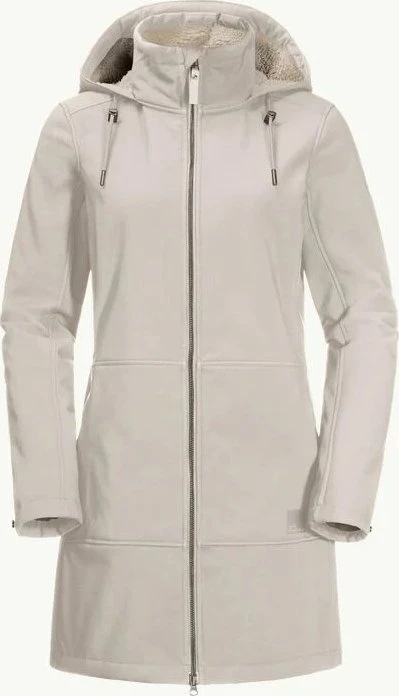 Jack Wolfskin Windy Valley Funktionsmantel winter pearl (Damen)