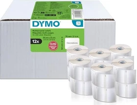Dymo Mehrzweck-Etiketten LabelWriter, 54x70mm, weiß, 12er-Pack (3840 Etiketten)