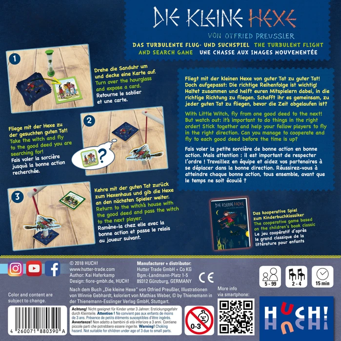 Die kleine Hexe - Das turbulente Flug- und Suchspiel