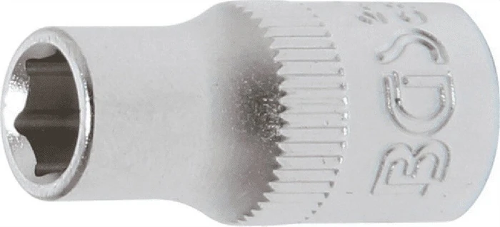 BGS technic Pro Torque Außensechskant Stecknuss 1/4"