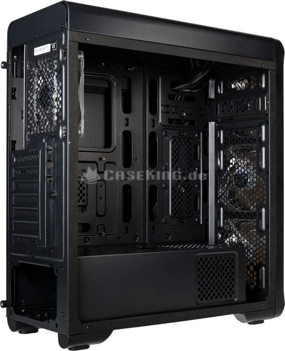 Zalman i3edge, schwarz, Acrylfenster