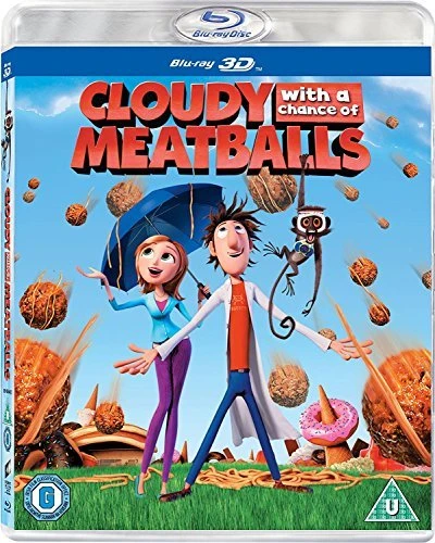 Cloudy With A Chance Of Meatballs (3D) (Blu-ray) (UK)