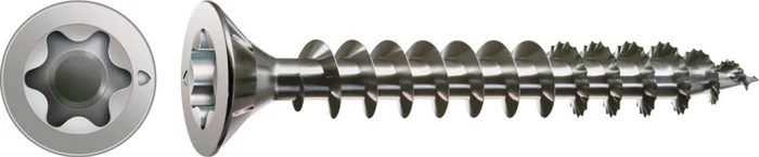 Spax Edelstahl rostfrei A2 4CUT T-STAR plus T10 Universalschraube, 3x20mm, 25 Stück