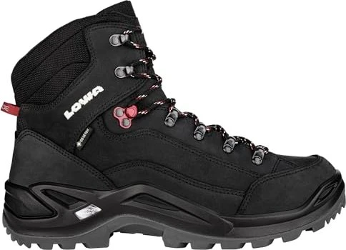 Lowa Renegade GTX Mid schwarz/rot (Herren)