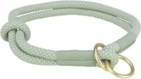 Trixie Soft Rope Zug-Stopp-Halsband, XS, Salbei/Mint