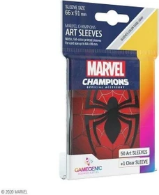 Gamegenic Marvel Champions Art Sleeves Spider-Man, 50 Stück