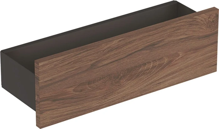 Geberit Smyle Square Wandablage 45x14.8x14.3cm, Nussbaum