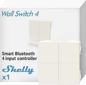 Shelly BLU Wall Switch 4, weiß