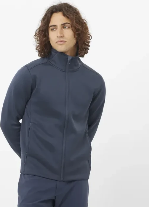 Salomon Outline Warm Jacke blue nights (Herren)