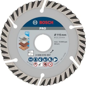Bosch Professional Standard for Universal Diamanttrennscheibe, 115x2x22.23mm, 1 Stück