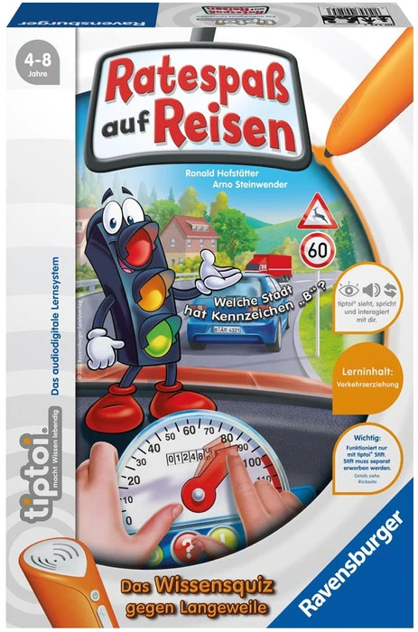 Ravensburger tiptoi Spiel: Ratespaß auf Reisen
