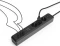 Hama Steckdosenleiste mit Schalter, 3-fach, 1x USB-A/2x USB-C 65W USB-PD, 1.4m, schwarz/grau Vorschaubild