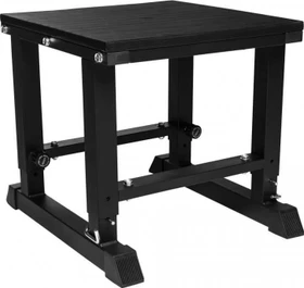 Gorilla Sports Plyo Box verstellbar Trainingsgerät schwarz