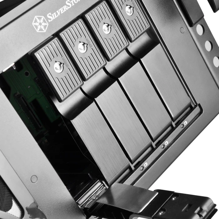 SilverStone Case Storage CS350, silber, ATX