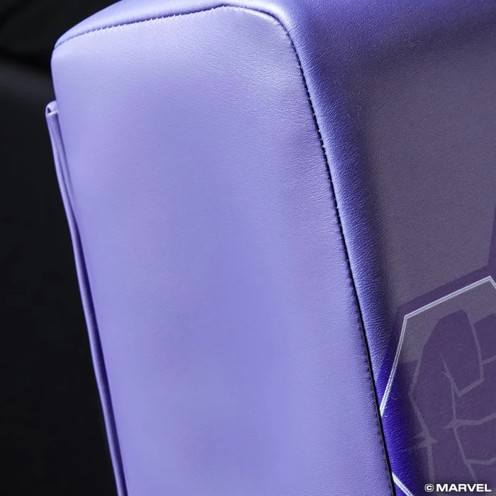 X Rocker Marvel Hero Video Rocker Gaming Bodensessel für Kinder/Jugendliche, Hulk violett