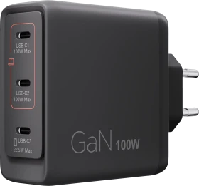 Lenovo Multi-port USB-C GaN Charger 100W schwarz